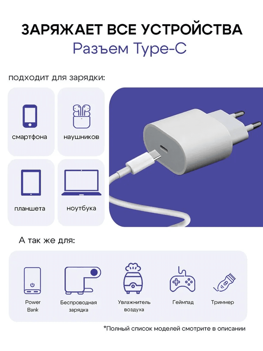 Адаптер питания Apple USB-C 20W "Original"