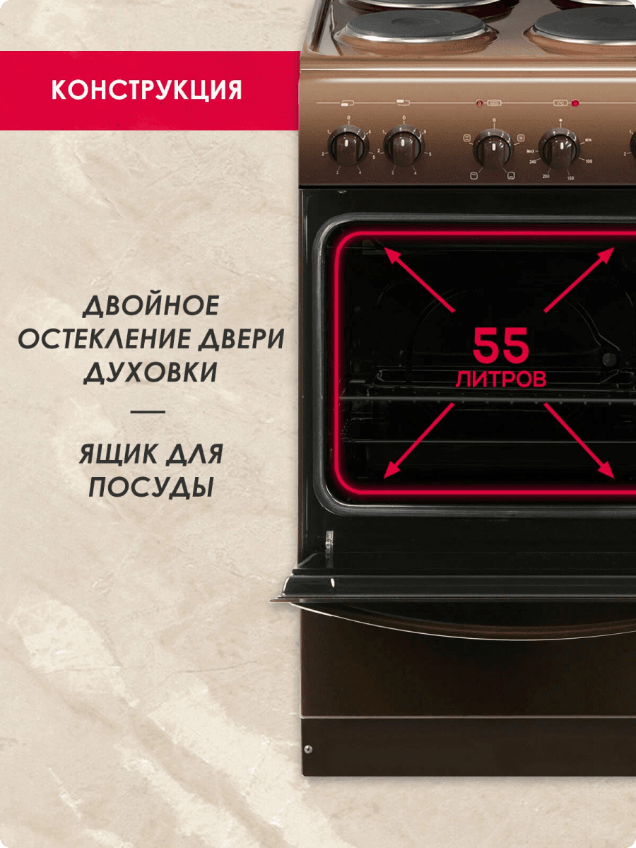 Электрическая плита 5140-01 0036